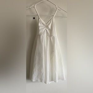 Charming White Kids Formal Dress